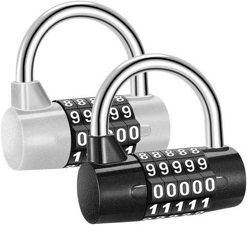Lucchetto combinazione con 5 - a,